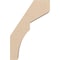 Ekena Millwork 3-inch W x 8-inch D x 12-inch H Monterey Rough Cedar Woodgrain TimberThane Knee Brace, Primed BRCUR03X08X12MONRCPR - alternate 3